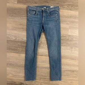rag & bone Classic Blue Skinny Jeans
